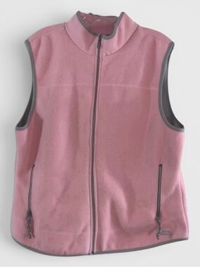 713 10/$50🏄🏻‍♀️ Old Navy Pink Fleece Vest
